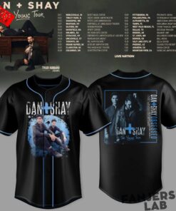 Dan + Shay ‘The Young Tour’ 2026 Special Baseball Jersey Dan + Shay ‘The Young Tour’ 2026 Special Baseball Jersey