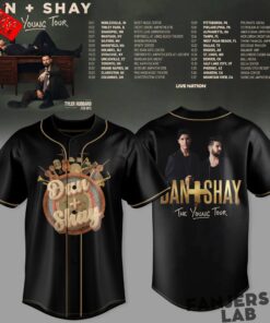 Dan + Shay ‘The Young Tour’ 2026 Special Baseball Jersey