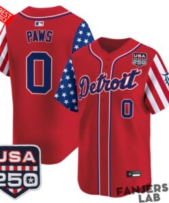 Detroit Tigers “America250 Edition” Baseball Jersey