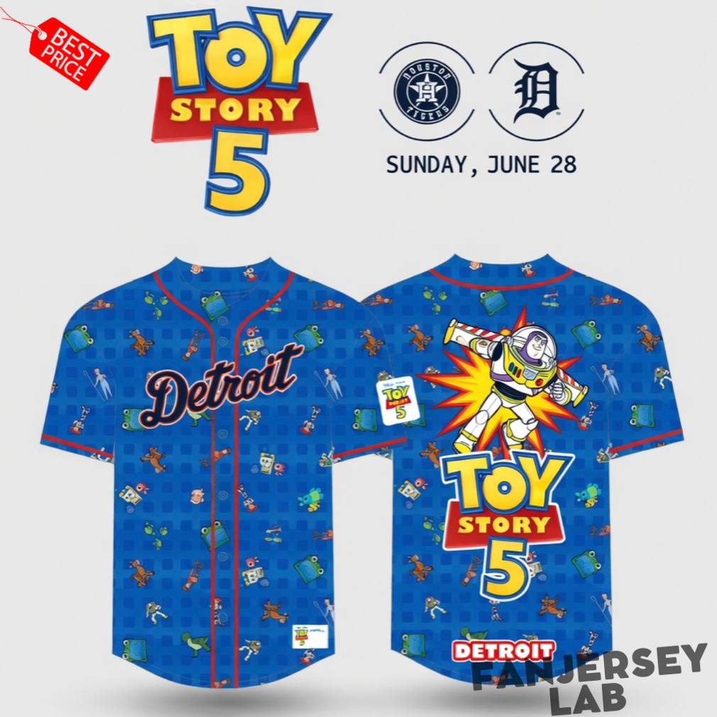 Detroit Tigers x Toy Story 5 Day 2026 Special Jersey Detroit Tigers x Toy Story 5 Day 2026 Special Jersey
