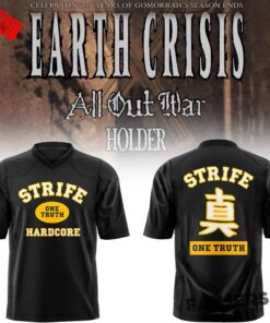 Earth Crisis 30 years of Gomorrah’s Season Ends Football Jersey