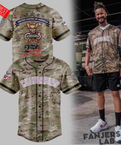 El Paso Chihuahuas x Military Appreciation Night 2026 Camo Baseball Jersey