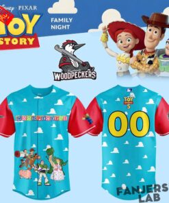 Fayetteville Woodpeckers x Toy Story Night 2026 Custom Jersey