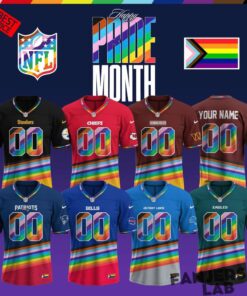 Football All Teams x Happy Pride Month Custom Jersey