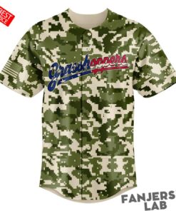 Greensboro Grasshoppers 2026 Military Appreciation Night Camo Jersey