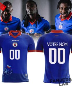 Haitienne De Football 1974 História do Haiti for World Cup 2026 Jersey – Blue Haitienne De Football 1974 História do Haiti for World Cup 2026 Jersey – Blue