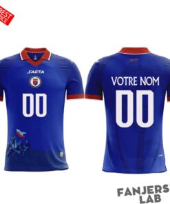 Haitienne De Football 1974 História do Haiti for World Cup 2026 Jersey – Blue
