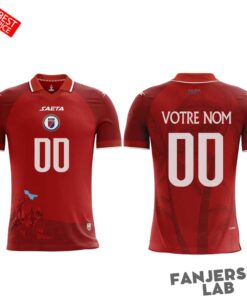 Haitienne De Football 1974 História do Haiti for World Cup 2026 Jersey – Red