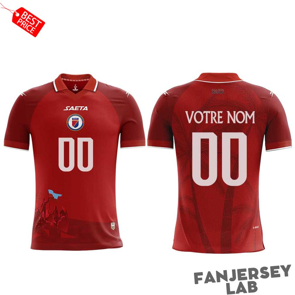 Haitienne De Football 1974 História do Haiti for World Cup 2026 Jersey – Red Haitienne De Football 1974 História do Haiti for World Cup 2026 Jersey – Red