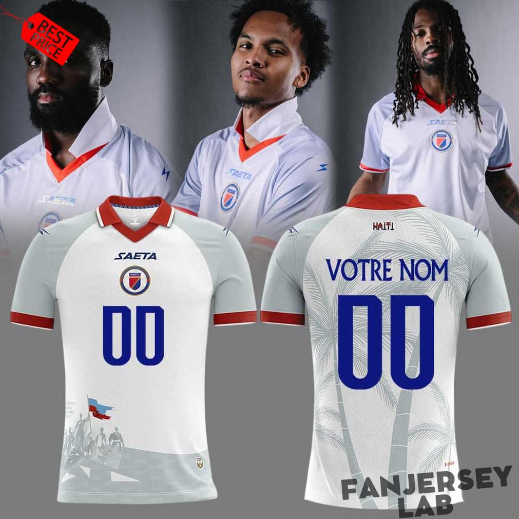 Haitienne De Football 1974 História do Haiti for World Cup 2026 Jersey – White Haitienne De Football 1974 História do Haiti for World Cup 2026 Jersey – White