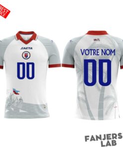 Haitienne De Football 1974 História do Haiti for World Cup 2026 Jersey – White