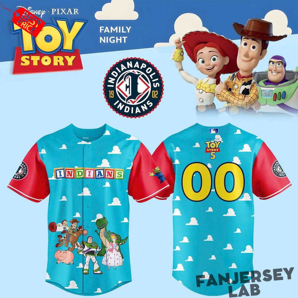 Indianapolis Indians x Toy Story Night 2026 Custom Jersey Indianapolis Indians x Toy Story Night 2026 Custom Jersey