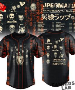 JPEGMAFIA Experimental Rap Tour 2026 Special Baseball Jersey