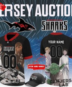 Jacksonville Sharks x Star Wars Custom Football Jersey