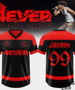 Jazeek – 4EVER Tour 2026 Exclusive Basketball Jersey