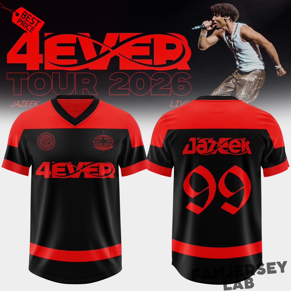 Jazeek – 4EVER Tour 2026 Exclusive Basketball Jersey Jazeek – 4EVER Tour 2026 Exclusive Basketball Jersey