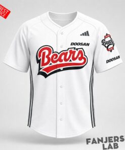 Jensen Huang Korean Pro Baseball Bears Baseball Jersey