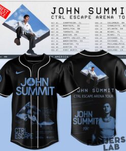 John Summit CTRL ESCAPE Arena Tour 2026 Baseball Jersey