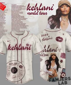 Kehlani Midnight Memories World Tour Jersey