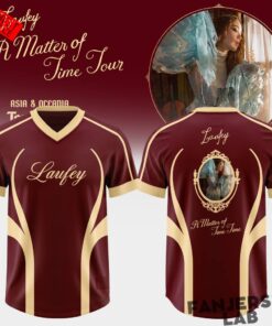 Laufey A Matter of Time AUS & NZ Tour 2026 Exclusive Football Jersey