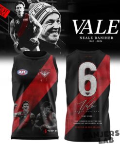 Legendary Essendon Bombers Fight MND Neale Daniher Special Jersey