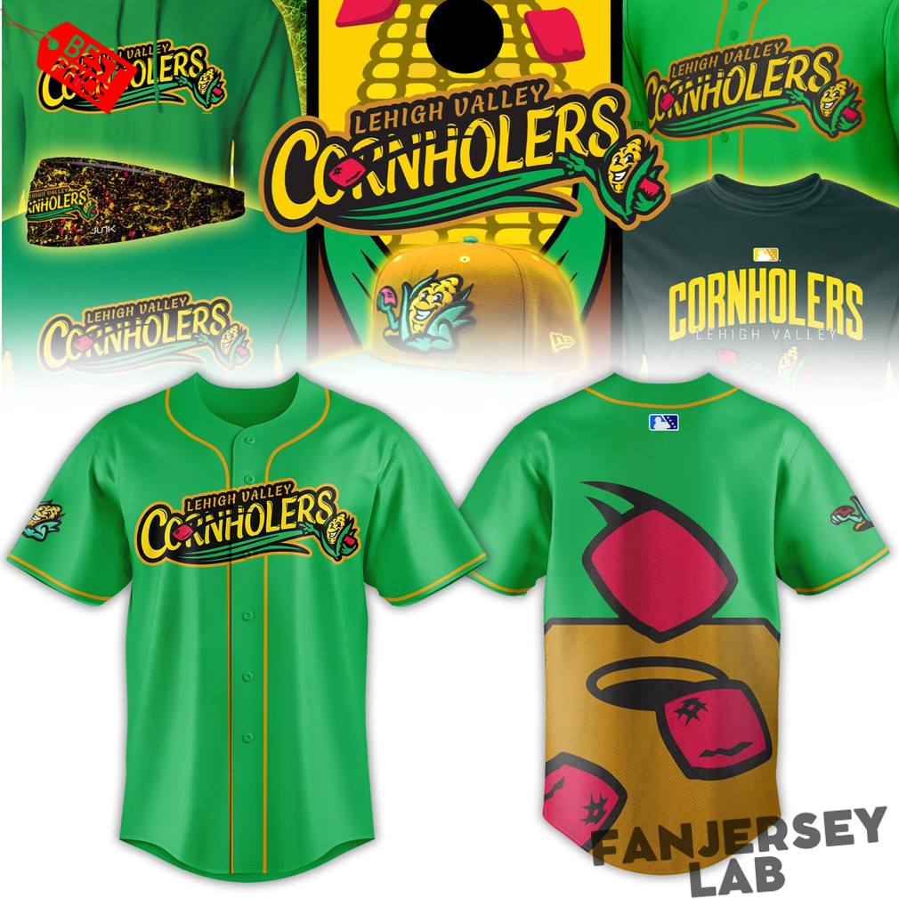 Lehigh Valley IronPigs Cornhole Baseball Jersey Lehigh Valley IronPigs Cornhole Baseball Jersey