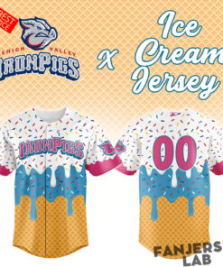 Lehigh Valley IronPigs x Ice Cream Personalized Jersey