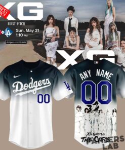 Los Angeles Dodgers x XG The Core Custom Jersey