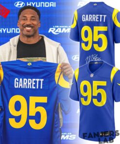 Los Angeles Rams Garrett 95 Signature Football Jersey Los Angeles Rams Garrett 95 Signature Football Jersey