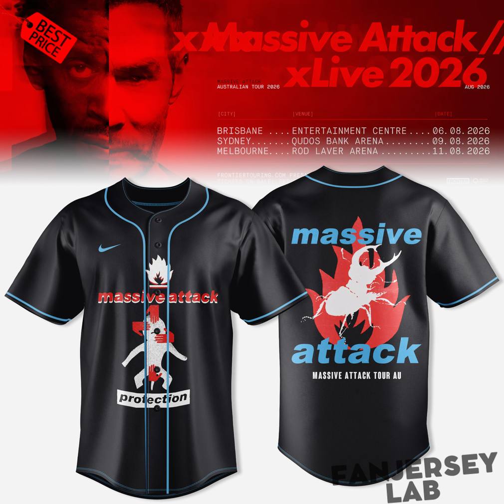 Massive Attack x Live 2026 Tour Special Jersey Massive Attack x Live 2026 Tour Special Jersey