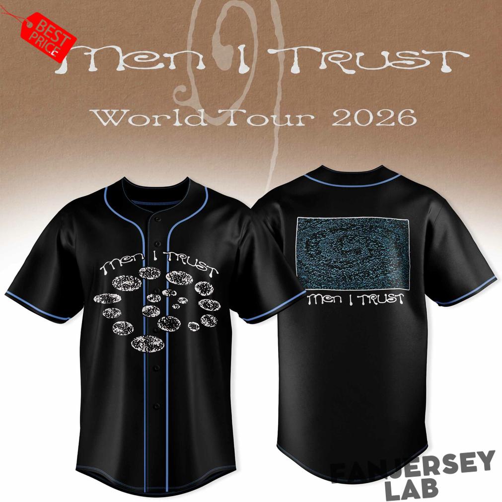 Men I Trust 2026 World Tour Special Baseball Jersey Men I Trust 2026 World Tour Special Baseball Jersey