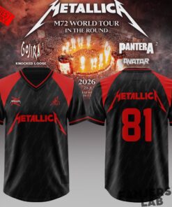 Metallica – M72 World Tour Special Football Jersey
