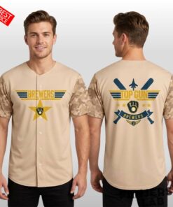 Milwaukee Brewers Top Gun Night 2026 Baseball Jersey