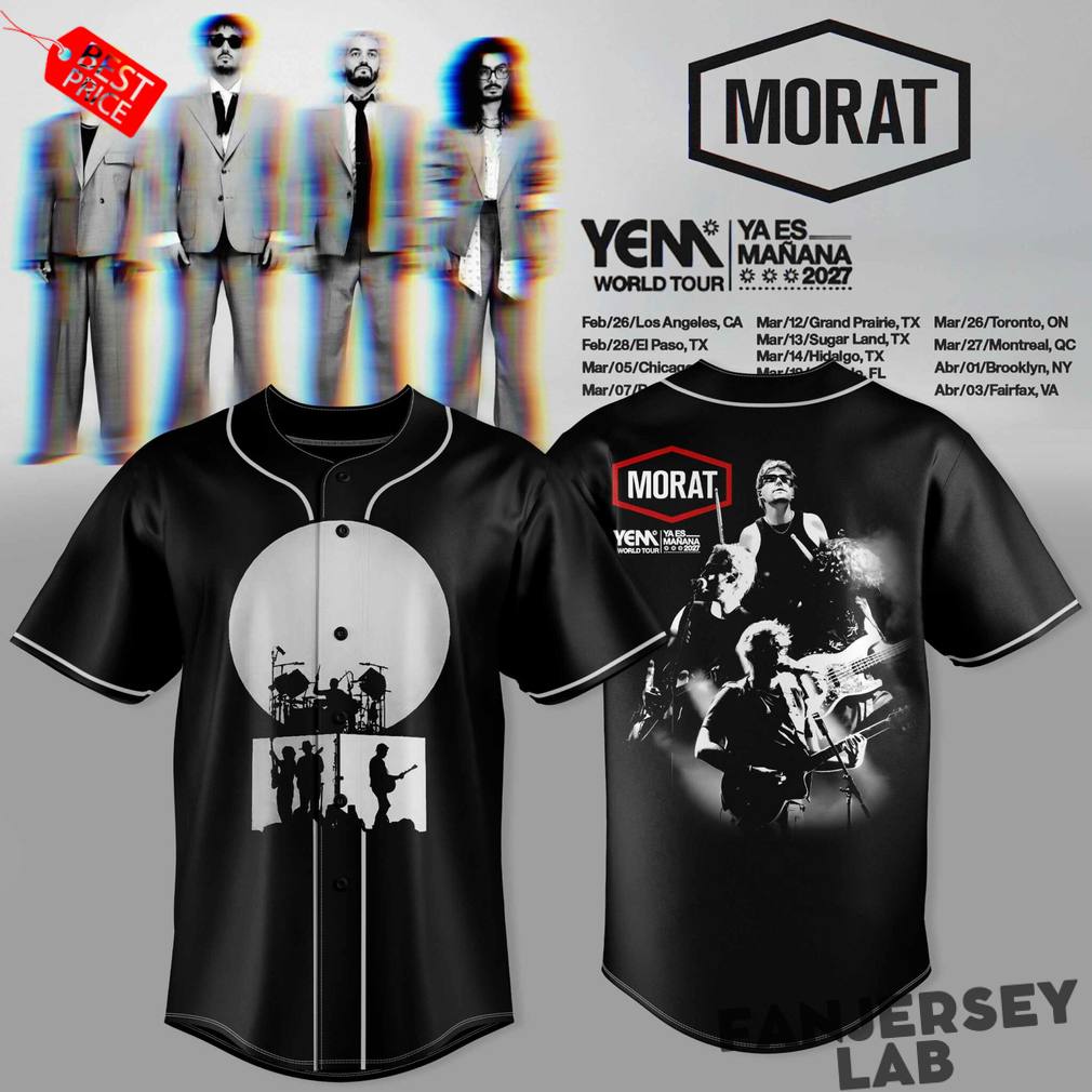 Morat YEM YA ES MAÑANA World Tour 2027 Special Baseball Jersey Morat YEM YA ES MAÑANA World Tour 2027 Special Baseball Jersey