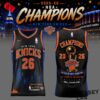 New York Knicks 2026 NBA Champions White Basketball Jersey New York Knicks 2026 NBA Champions White Basketball Jersey