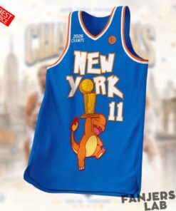 New York Knicks 2026 Champions Charizard Basketball Jersey New York Knicks 2026 Champions Charizard Basketball Jersey