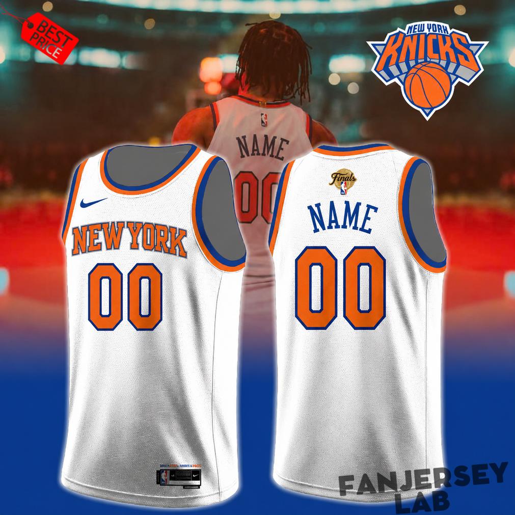 New York Knicks Jalen Brunson #11 Finals 2026 Custom Basketball Jersey New York Knicks Jalen Brunson #11 Finals 2026 Custom Basketball Jersey