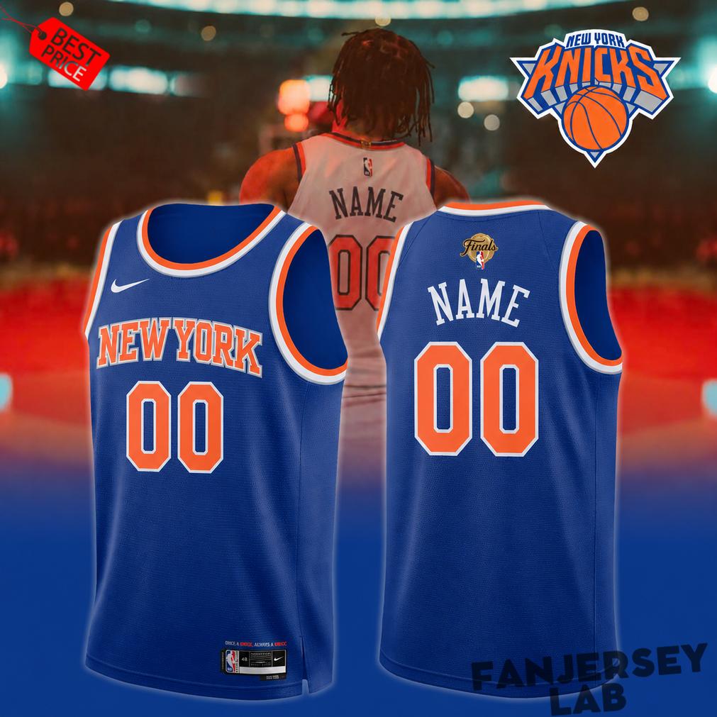 New York Knicks Jalen Brunson #11 Finals 2026 Custom Basketball Jersey New York Knicks Jalen Brunson #11 Finals 2026 Custom Basketball Jersey