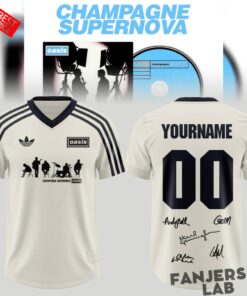 OASIS 30 years of “Champagne Supernova” Football Jersey