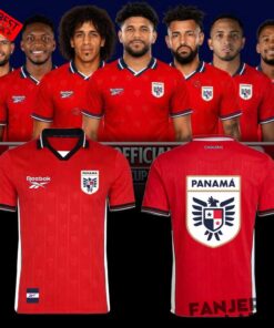 Panama National Team 2026 Red Soccer Jersey Panama National Team 2026 Red Soccer Jersey