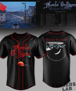 Phoebe Bridgers x The Lost Tour 2026 Black Jersey