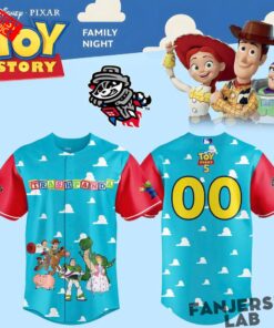 Rocket City Trash Pandas x Toy Story Night Custom Jersey