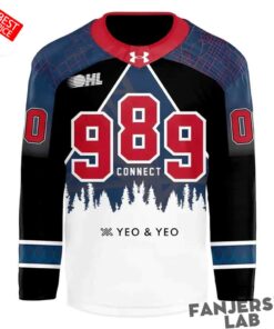 Saginaw Spirit 989 Connect Warmup Custom Jersey