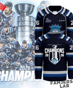 Saguenéens de Chicoutimi 2026 QMJHL Champions Hockey Jersey