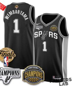 San Antonio Spurs 2026 NBA Western Conference Champions Basketball Jersey 3 t57Fn.jpg