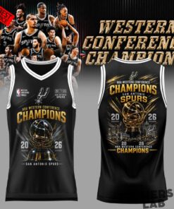 San Antonio Spurs Western Conference Champions 2026 Edition Jersey