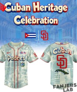 San Diego Padres x Cuba Heritage Night 2026 Celebration Baseball Jersey San Diego Padres x Cuba Heritage Night 2026 Celebration Baseball Jersey