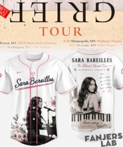 Sara Bareilles ‘Good Grief’ Tour 2026 Baseball Jersey