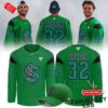 Seattle Kraken 2026 Green Night Custom Hockey Jersey