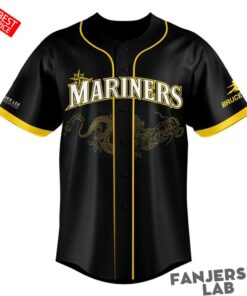 Seattle Mariners 2026 Bruce Lee Night Custom Jersey